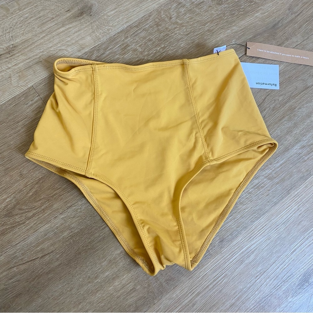 REFORMATION Mandalay High Rise Bikini Bottom
